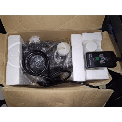 Used Chauvet DJ Hurricane 700 Fogger and VEI Strobe Package from Chauvet