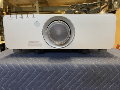 Used Panasonic PT-DX800US DLP Projector, 8000 lumens from Panasonic