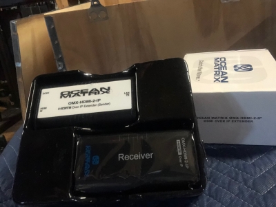 Used Ocean Matrix HDMI Over IP Extender from Ocean Matrix