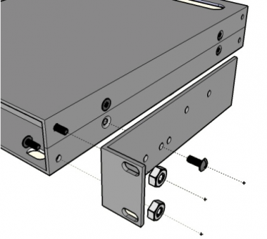 NEW Doug Fleenor RK8-2 Rack Mount Kit (Pkg of 4)