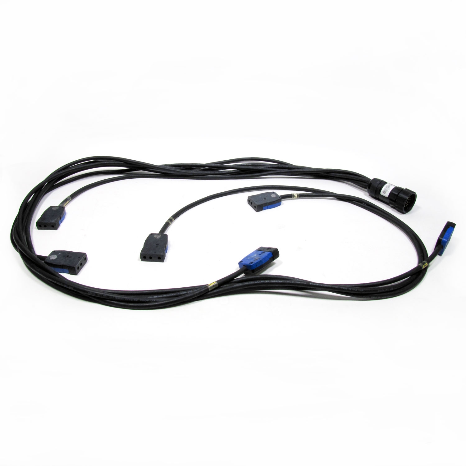 18" Staggered Breakout 6 Cir Female Stage Pin