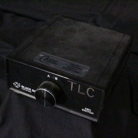 Black Box 2-to-1 CAT5 Fast Ethernet Manual Switch, RJ45