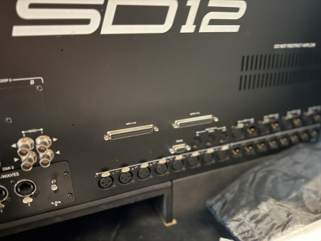DiGiCo SD12-96 Mixing Console w/ D2-Rack