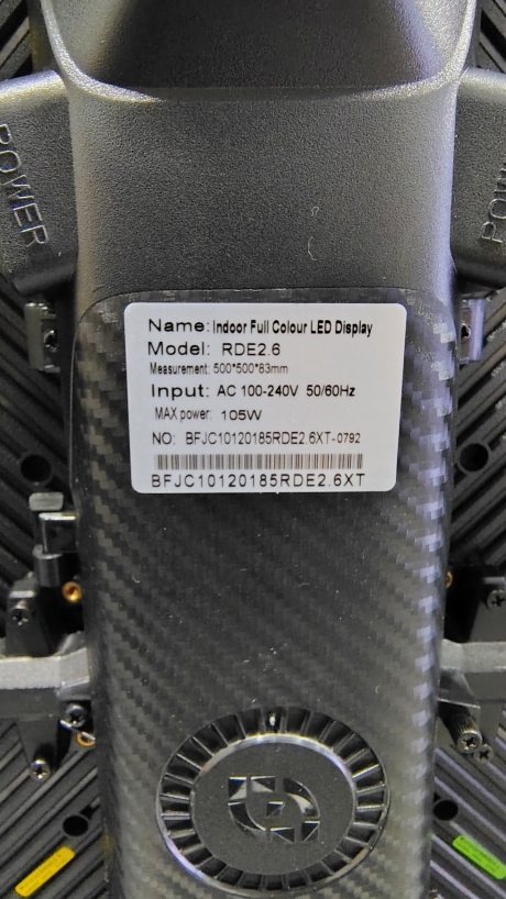 Lightking RDE 2.6mm LED Video Tile (Pkg of 8)