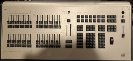 ETC Element 40 Console w/ Monitors