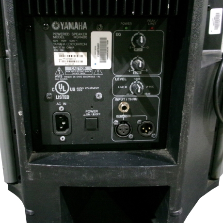 Yamaha MSR400 Powered Speaker (Pkg of 2)