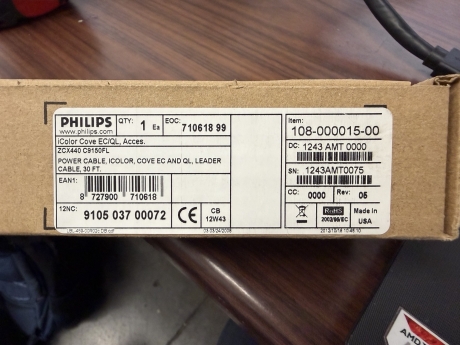 Philips Color Kinetics iColor Cove Leader Cable 30' (Pkg of 4)