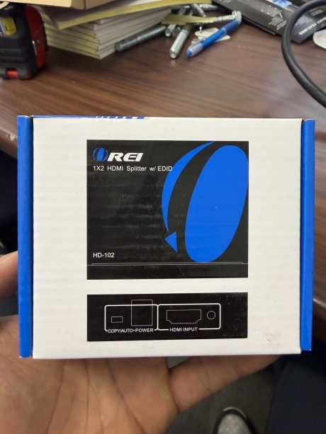 OREI HDS-102 1x2 HDMI Splitter (Pkg of 5)
