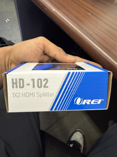 OREI HDS-102 1x2 HDMI Splitter (Pkg of 5)