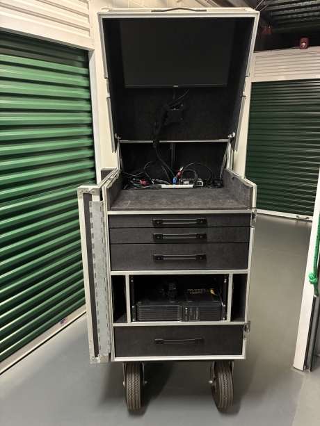 Custom Dimmer Board Cart