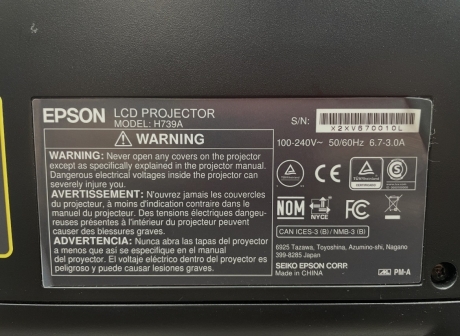 Epson Pro L1405U Laser WUXGA 3LCD Projector, 8000 Lumens