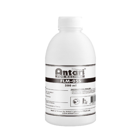 NEW Antari FLM-05S Water Based Fluid, 500 ml (Pkg of 8)