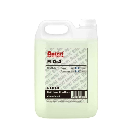 NEW Antari FLG Fog Fluid, 4 L (Pkg of 4)