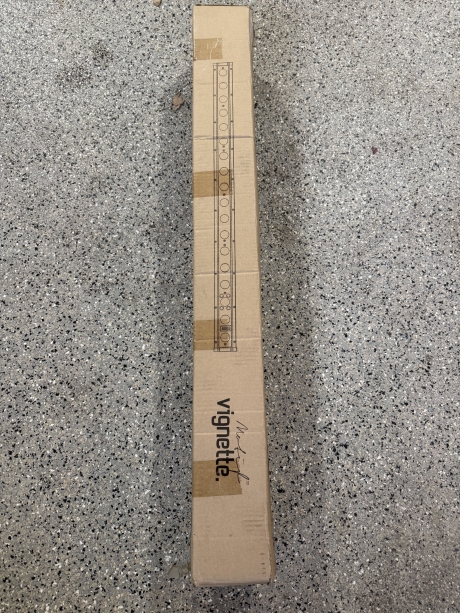 Blizzard Motif Vignette, White Housing