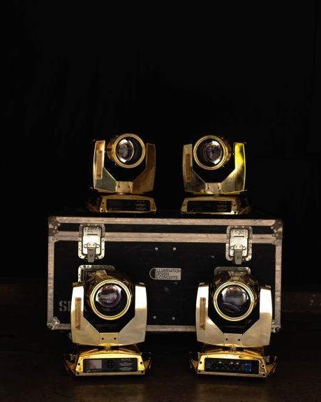 Clay Paky Sharpy, Gold Finish (Pkg of 12)