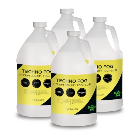 NEW Froggy's Fog Techno Fog Medium Density Fog Fluid, 4 Gal