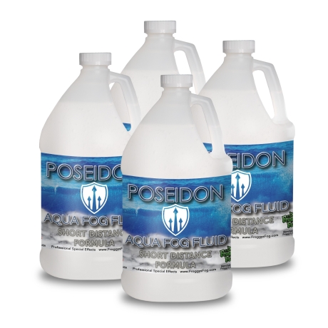 NEW Froggy's Fog Poseidon Aqua Fog Fluid, 4 Gal