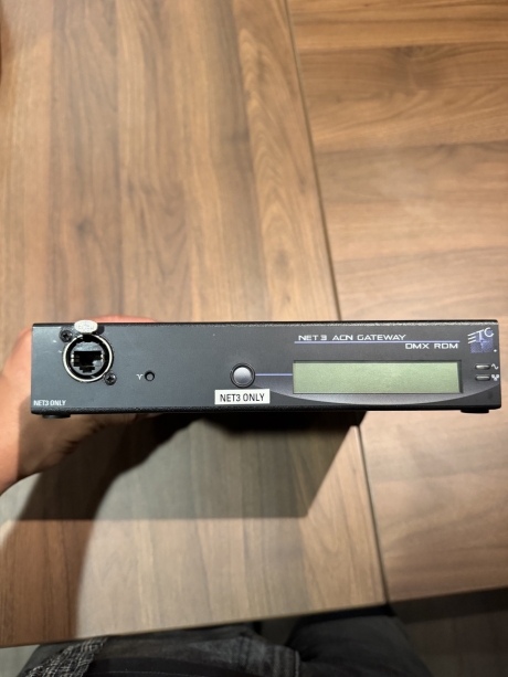 ETC Net3 Four-Port DMX/RDM Gateway, 4 Terminal Outputs w/ 5-Pin Backplate Adapter