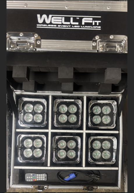 Chauvet Professional WELL Fit 6 Pack