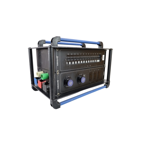 Motion Labs 208V Stackable Distro, 24x Multi / 12x Edison
