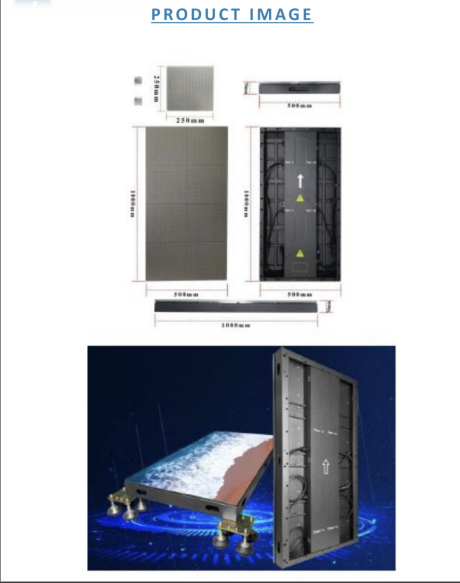 30' x 40' P3.91mm LED Video Floor Package