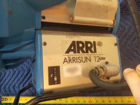 Arri Arrisun 12 Plus 1200W HMI Par Kit