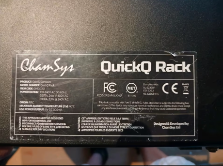 Chamsys QuickQ Rack