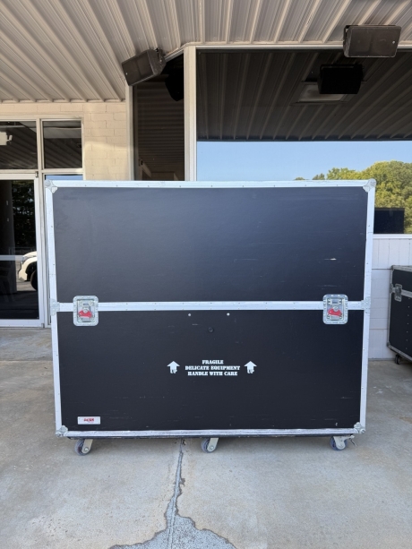 Sharp 55" TV w/ Hydraulic Road Case