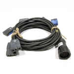 18" Staggered Breakout 6 Cir Female Stage Pin