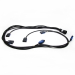 18" Staggered Breakout 6 Cir Female Stage Pin