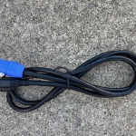 Edison Male to PowerCon Female Adapter