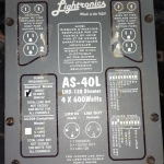 Lightronics AS40L 4x600W Dimmer Pack