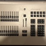ETC Element 40 Console w/ Monitors
