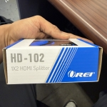 OREI HDS-102 1x2 HDMI Splitter (Pkg of 5)