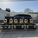 Clay Paky Sharpy, Gold Finish (Pkg of 12)