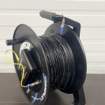 Camplex Tac-N-Go HDMI-to-Fiber Optic Cable Reel, 500'