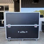 Sharp 55" TV w/ Hydraulic Road Case